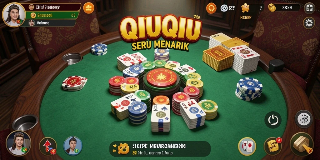 Screenshot permainan QiuQiu 789RP yang mendebarkan.