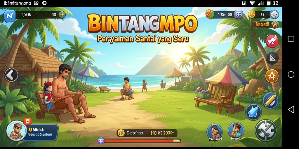 Tangkapan layar gameplay BINTANGMPO yang menampilkan aksi seru.