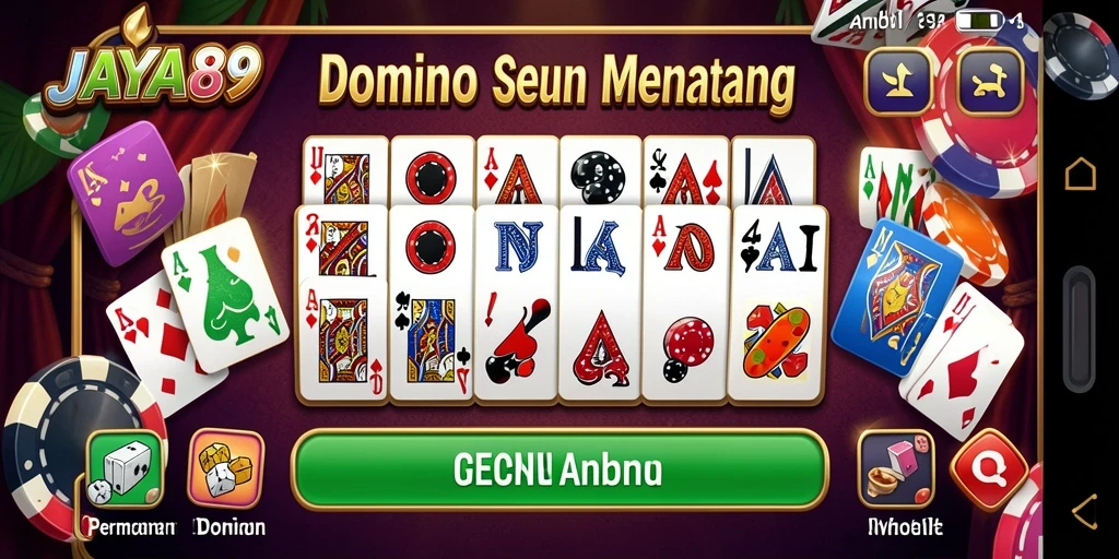 Screenshot gameplay JAYA89 menampilkan aksi seru Domino.