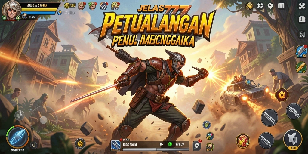 Tampilan gameplay seru dan menegangkan dari JELAS777.