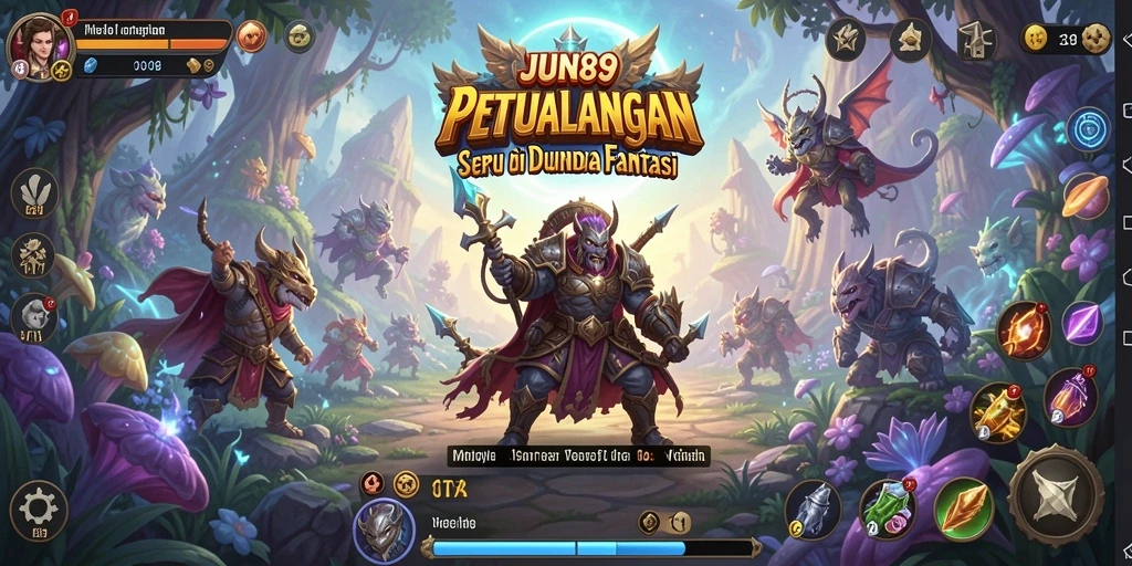 Screenshot utama JUN88 menampilkan aksi seru dalam gameplay Adventure.