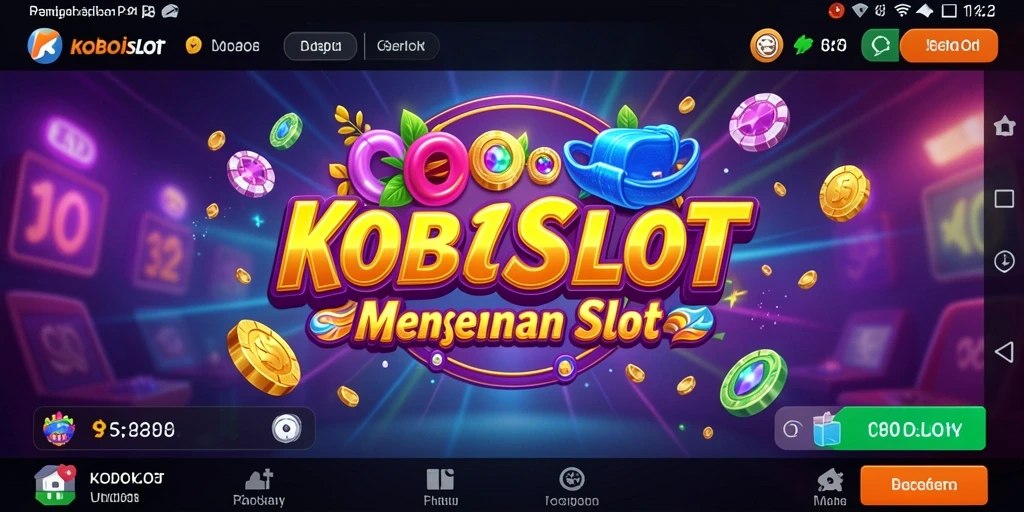 Screenshot gameplay KOBOISLOT menampilkan grafis slot yang menakjubkan.