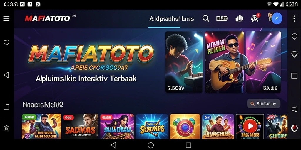 Gameplay interaktif seru di MAFIATOTO yang penuh warna.