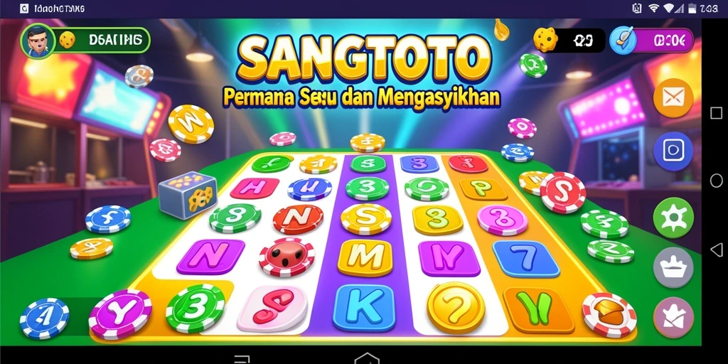 Screenshot gameplay SANGTOTO menampilkan serunya bermain Bingo.