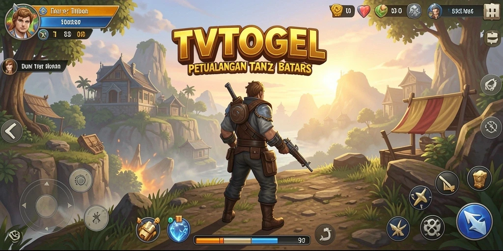 Tampilan gameplay TVTOGEL yang menarik di dunia terbuka.