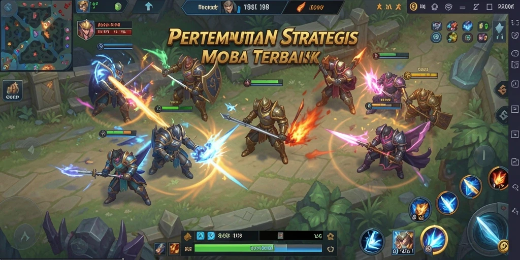 Tampilan gameplay V98 yang seru dan mendebarkan.