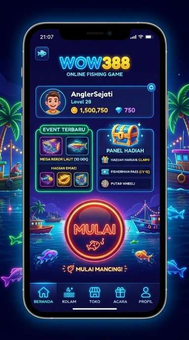 Fitur baru dalam aplikasi wow388 yang memudahkan pengunduhan.